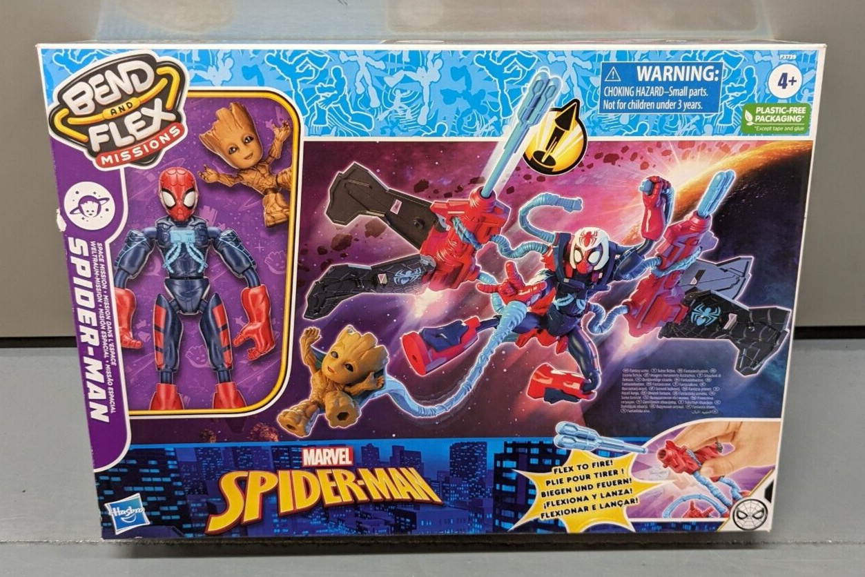 Marvel Spider-Man Bend and Flex Missions Spider-Man Space Mission
