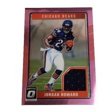 Jordan Howard 2016 Optic Rookie Pink Jersey Card #DRT-JH Chicago Bears NFL. rookie card picture