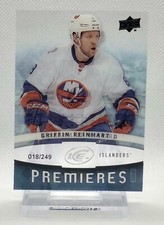 2014-15 Upper Deck Rookie Ice Premieres Griffin Reinhart #154 RC 018/249