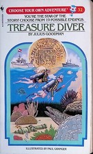 CYOA 32 Treasure Diver UK Bantam 1984 - B/B+/B