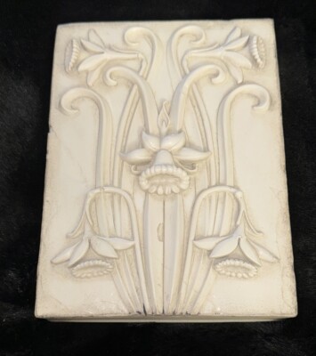 MINT Sid Dickens T-461 Daffodil Memory Block Tile 3D White Flower Flowers Art
