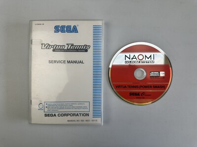 Sega NAOMI Virtua Tennis Power Smash GD-ROM w/ Case & Manual