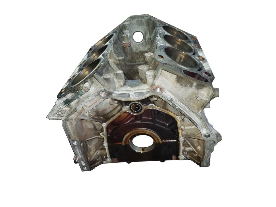 Conjunto de bloque de cilindros Honda Pilot J35A4 V6 2003-2004 fabricante original desnudo 11000-P8F-810 Foto 3 de 4