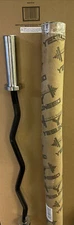 YESUNEED 22LB Olympic Barbell Curl Bar EZ Bar Training Bar Threaded 48” New