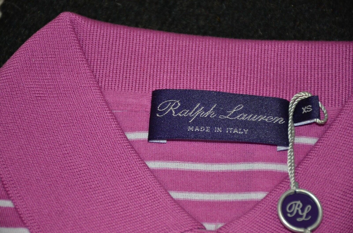 RALPH LAUREN Purple Label イタリア製 ポロシャツ Ralph Lauren Purple Label ポロシャツ | ブルー | FARFETCH JP