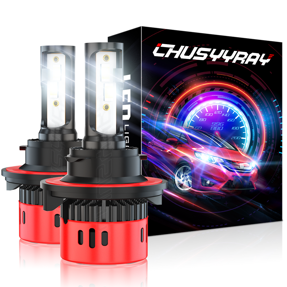 9008 H13 LED Headlight Bulbs Kit High Low Beam Super Bright - Foto 13