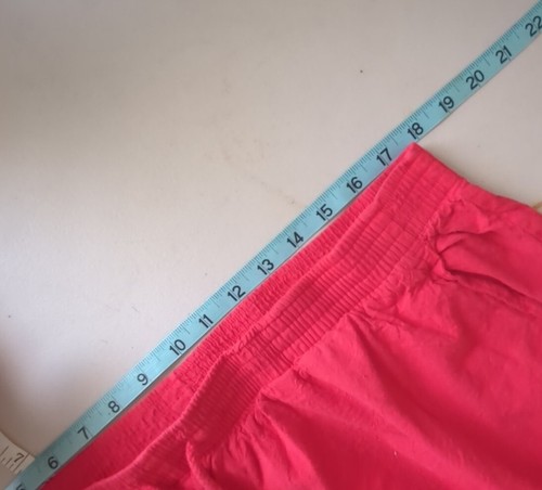 Vintage American Weekend Shorts Damen 20 rot Gummizug Pull On Retro Mom Maritim - Bild 6 von 9