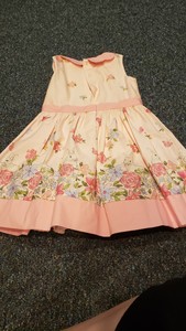 easter dress size 5t