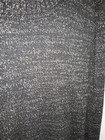 AB Studio Black Silver Heather Sweater Dress Cowl Neck Size Small S — photo 5