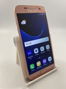 Samsung Galaxy S7 pink entsperrt 32GB 5,1" 12MP Android 6.0 Smartphone gesprungen