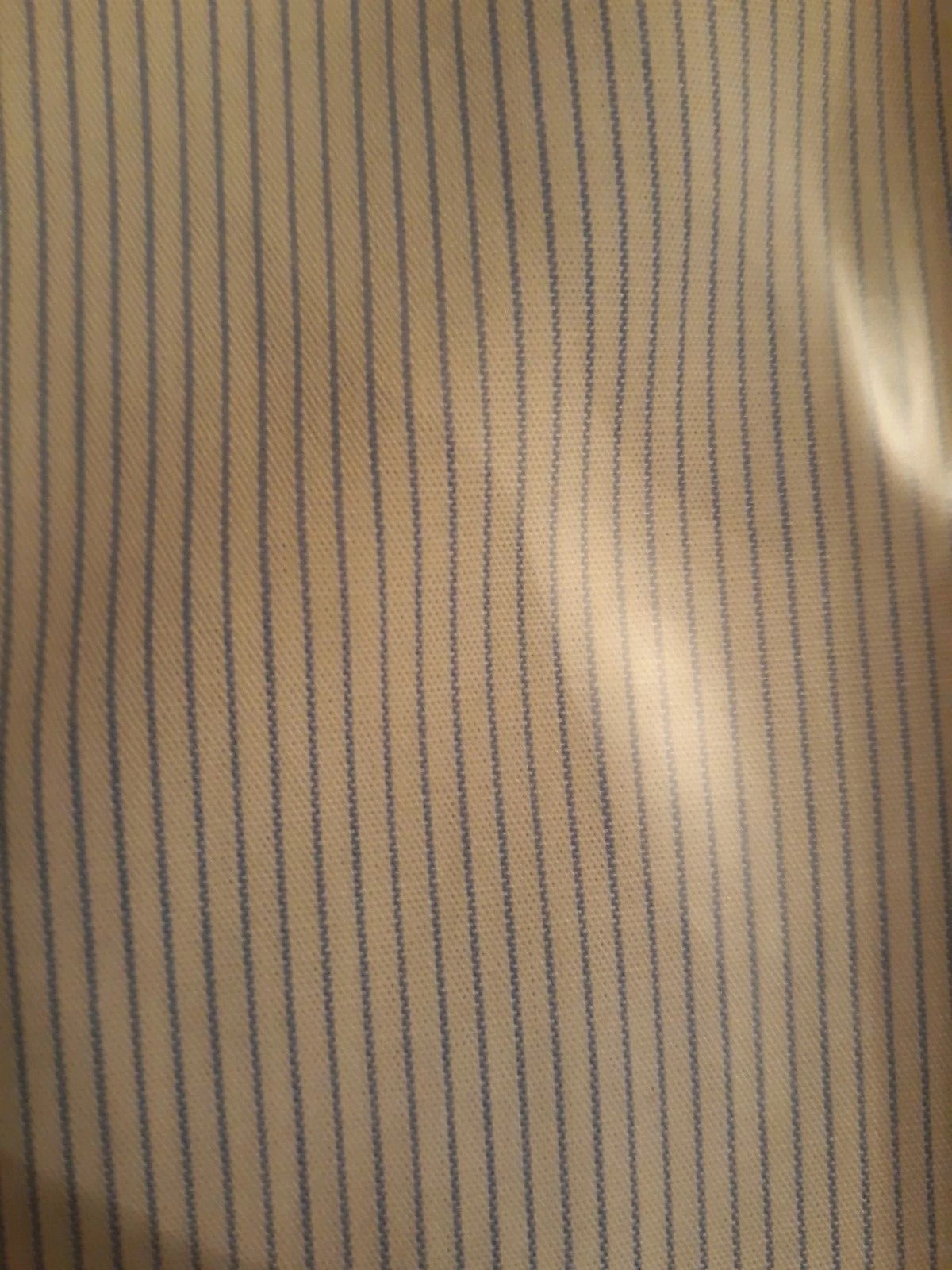 MOSCHINO X1B SHIRT – BLUE AND WHITE STRIPED 39 40" CHEST BNWT