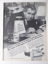 10/1984 PUB PANASONIC FP-4520 COPY PHOTOCOPY DUPLICATING ORIGINAL AD