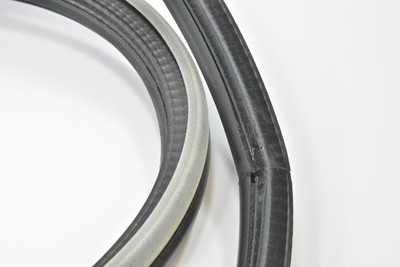 Audi A3 8p 5 Door Front Inner Door Rubber Seal Silver Trim for 