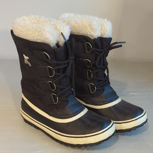 SOREL Women's Winter Carnival Waterproof Boot Black size 6 - Picture 8 of 9