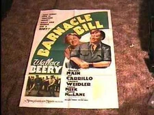 BARNACLE BILL MOVIE POSTER '41 WALLACE BEERY