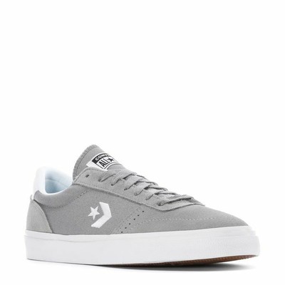 LACE-UP CASUAL SPORTS MEN SHOES GREY 