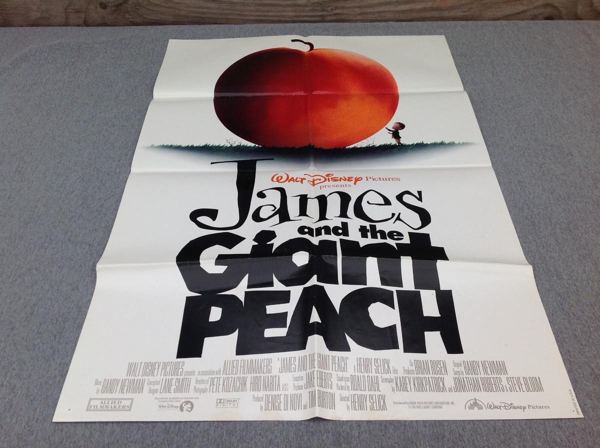 1996 James And The Giant Peach Original Movie House Full Sheet
