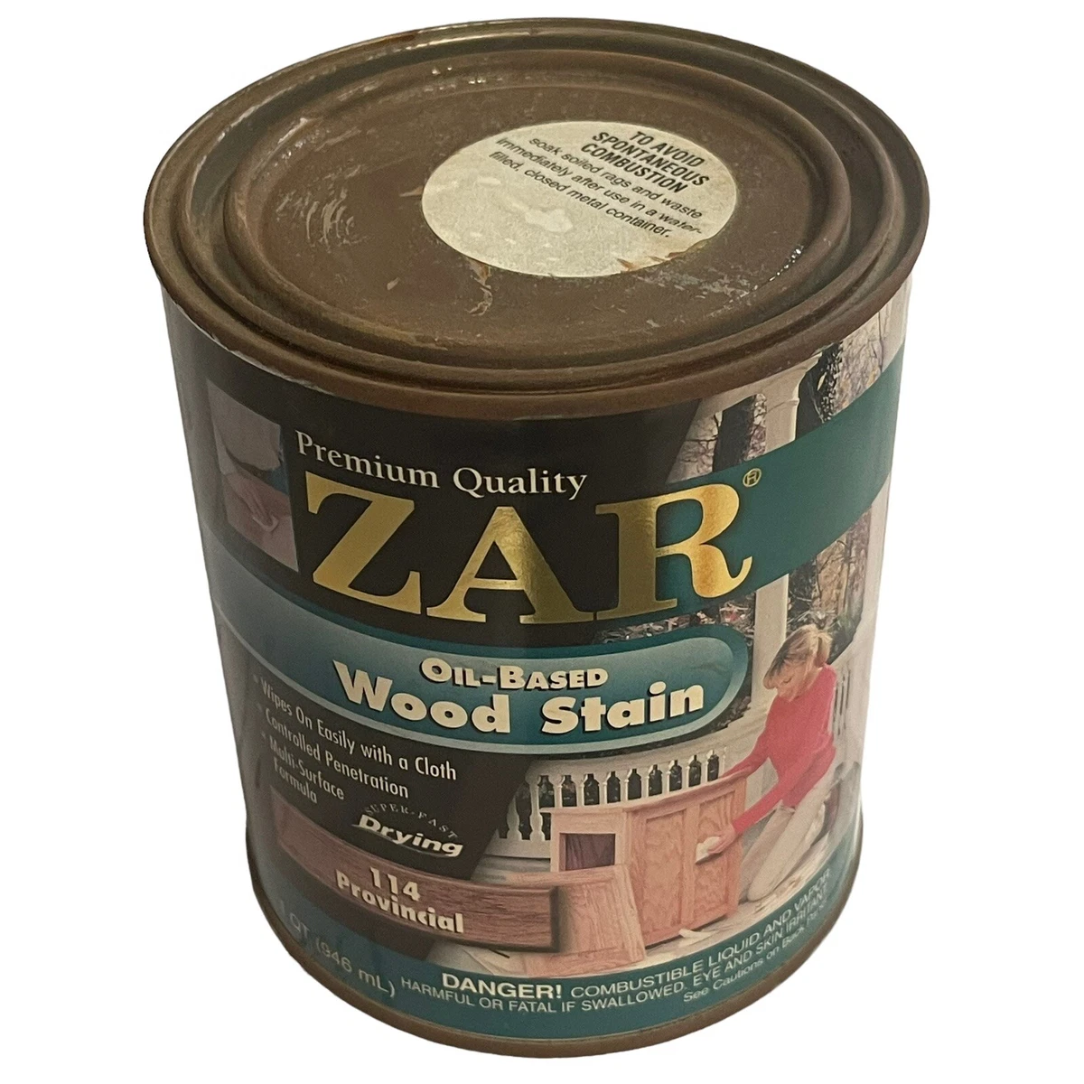 ZAR OilBased Wood Stain, Walnut, Clark Devon Hardware