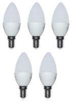 5 X Led GlüHlampe GlüHbirne Kerze E14 4W Ersatz FüR 25W 320Lm 4000K 230V