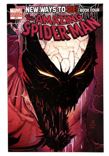 Amazing Spider-Man #571/A NM 9.4 2008  John Romita Jr. Variant Cover