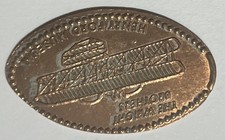 Elongated Penny Henry Ford Museum, MI - Wright Brothers Wright Flyer
