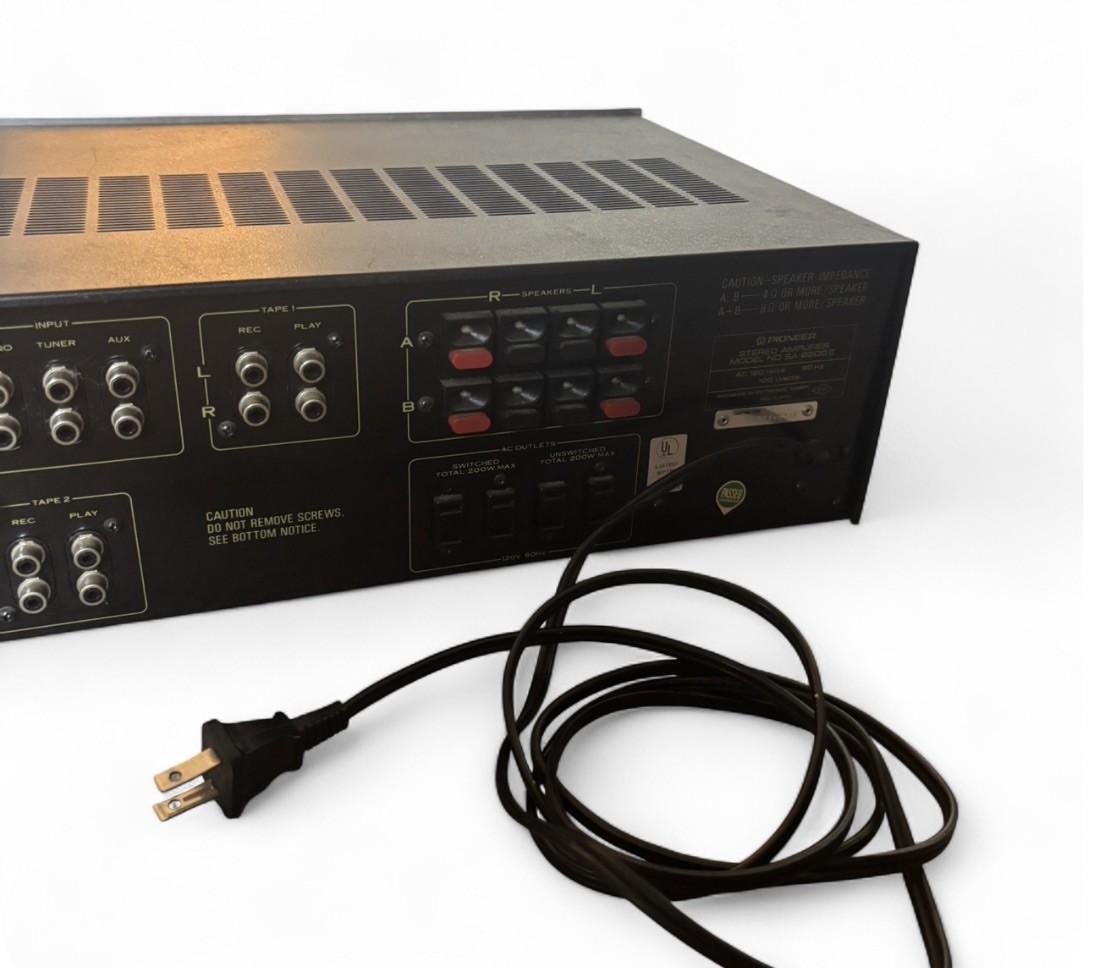 Vintage Pioneer SA-6500, 25W Stereo Hi-Fi Amplifier, 1976, Tested