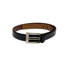 GUCCI Leather Belt, Black, Men's, 201782  1766  85  34