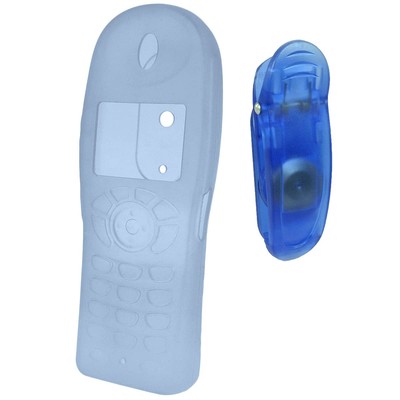 Blue Silicone Case for Polycom SpectraLink 8030 | Healthcare Silicone & Trans...