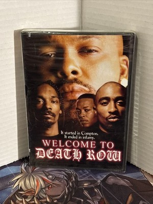 Welcome to Death Row DVD Dr. Dre Tupac Shakur, Dr. Dre, Suge Knight, Snoop Dogg