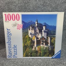 NEUSCHWANSTEIN CASTLE Ravensburger 1000 Piece Puzzle 2007 NEW SEALED Model 81942