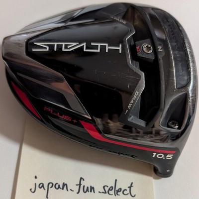 TaylorMade STEALTH Plus 10.5 Driver Head Only Right-Handed Golf Used Mens