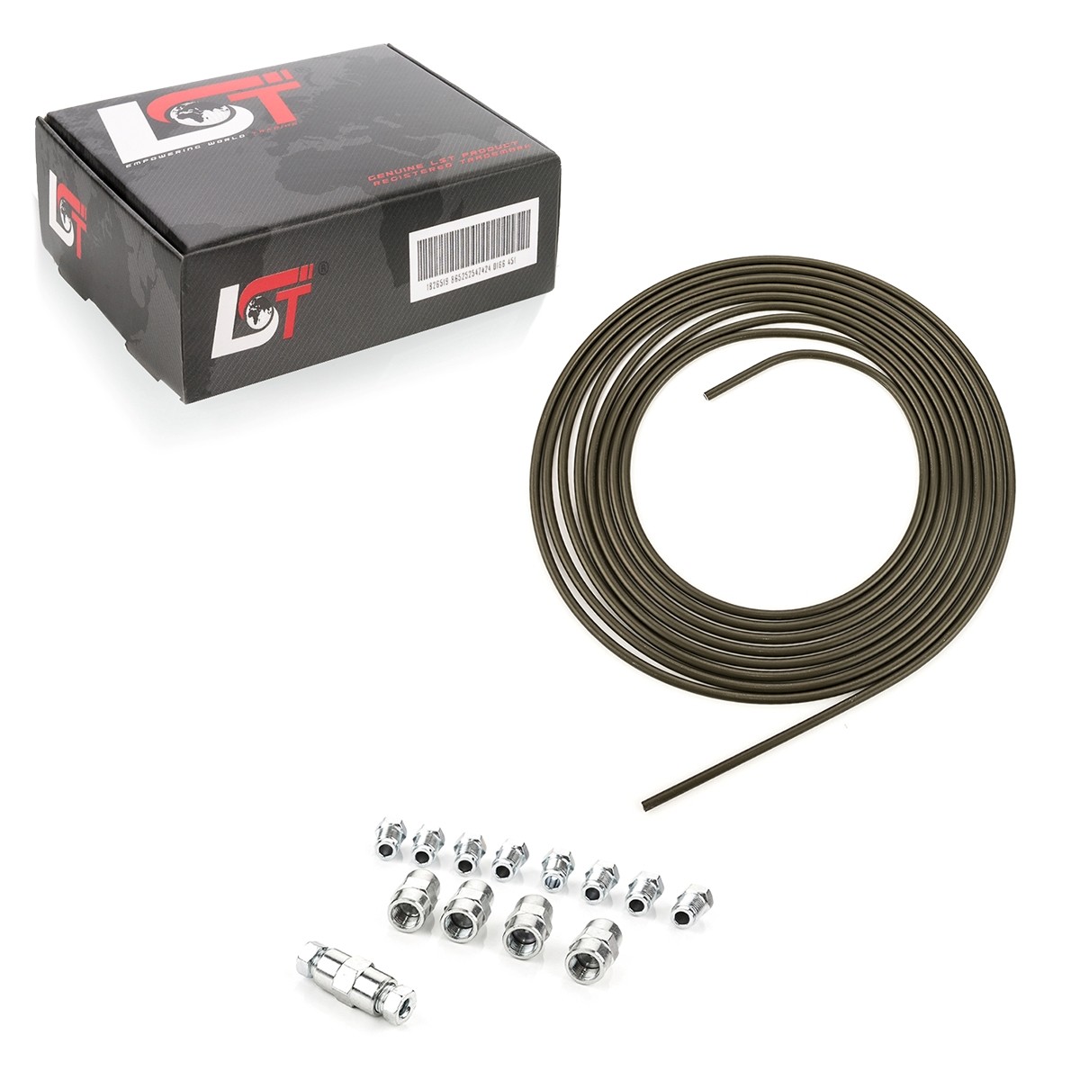 5M Brake Line Brake Pipe Ø 4.75Mm Steel Line Connector Set For Chrysler