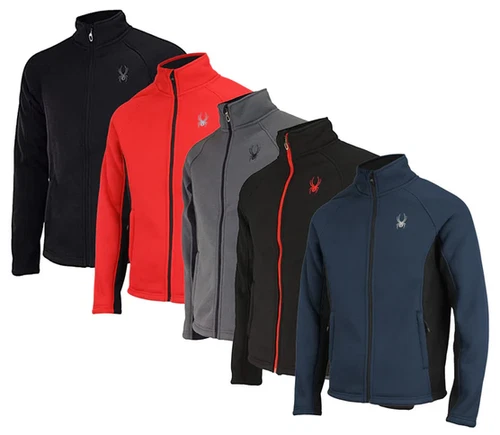Mens Spyder Constant Full Zip Coat Top Heavy Fleece Coat Sweater Jacket New - product listing photo