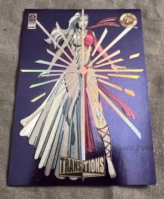 1993 Upper Deck Deathmate--Transitions Card--Sandria Darque (#T8)