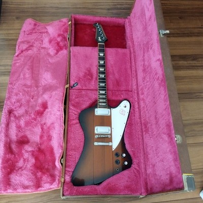 E-Gitarre Gibson Firebird Sunburst Made in USA S/N 92080717 mit Hartschalenko...