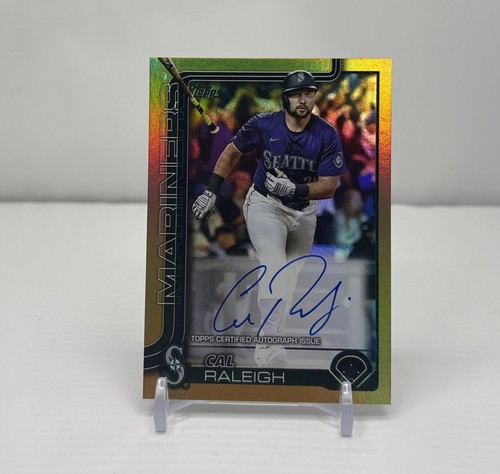 Cal Raleigh [Gold Foil Real One Autograph] #603 2025 Topps Series 2 card