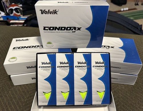 11 Dozen New Volvik Condor/Condor X Urethane Golf Balls! 42.99 per dozen retail! - Picture 4 of 7