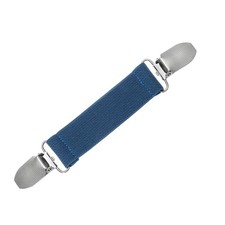 Cinch Clips Adjustable Mitten Clips Shawl Cardigan Collar Clip Blue