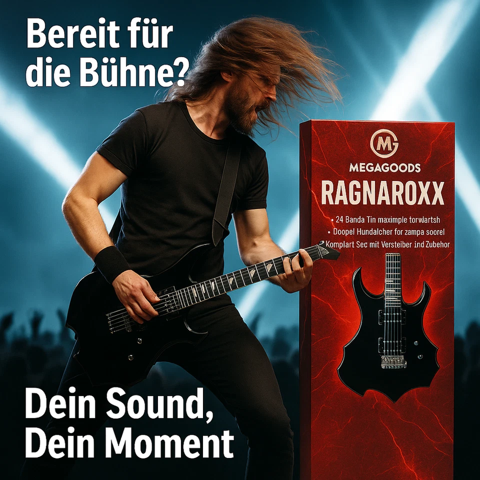 E-Gitarre 6 Saiten 24 Bünde Ahornkorpus mit Tasche & Verstärker DE. - Bild 2 von 4