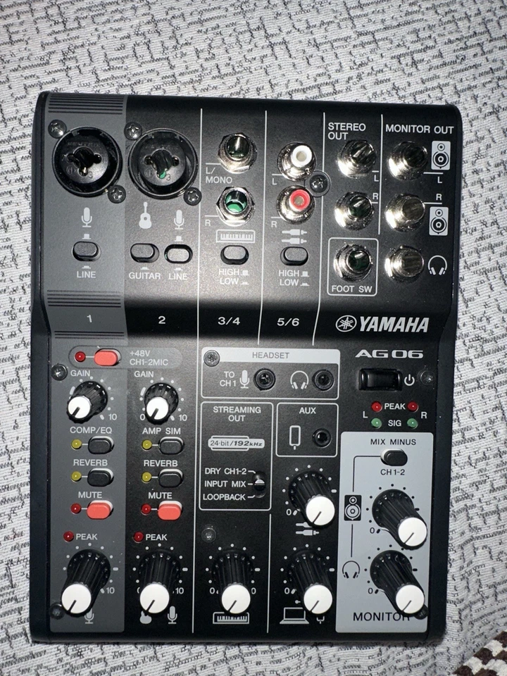 Yamaha AG-06 Mischpult – neu & unbenutzt - Bild 2 von 3