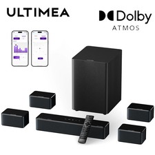 7.1Ch Soundbar with Dolby Atmos, APP Control, Surround Sound System for TV