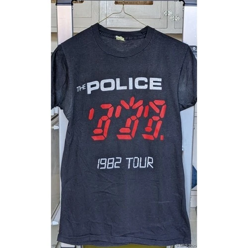 The Police Ghost In The Machine Tour Vintage 80s Concer 1980s vintage concert t-shirt, vintage, single stitch, B+ condition