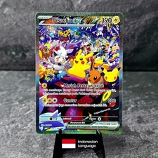 Pikachu Ex Night 30th Celebration Pokemon Card SAR 156/130 MA6 - Indonesia
