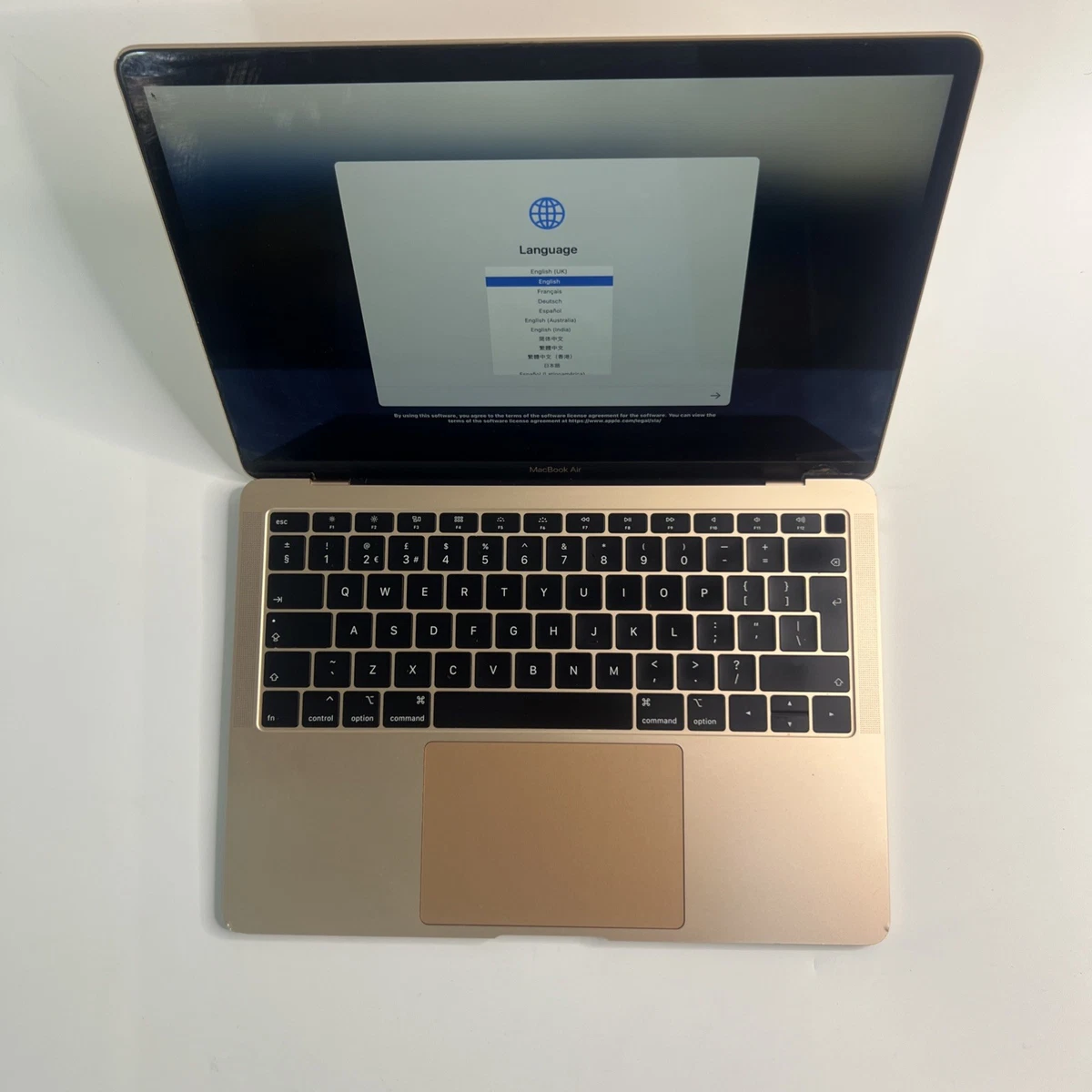 【RAM16GB、バッテリー良好】MacBook Air2018 USキーボード MacBook Air 2018 128gb 16gb USキーボード macbook air usキーボード