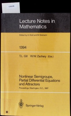 Nonlinear Semigroups, Partial Differential Equations and Attractors. Proceedings