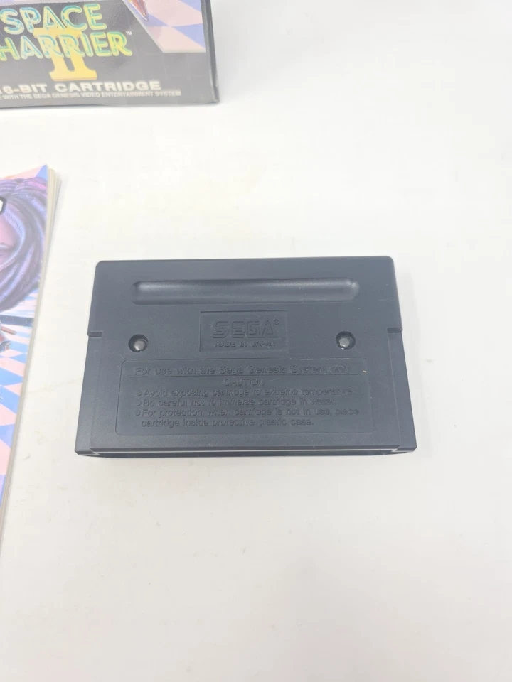 Space Harrier II Sega Genesis Complete With Manual CIB - Image 3 of 4
