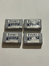 Lot of 4 Vintage Commemorative Ivory Soap Bars by Proctor & Gamble 2001 NOS