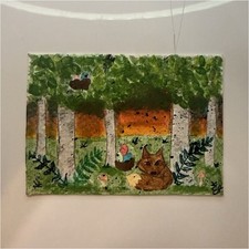 ACEO Original Art Card 2.5x3.5 “Wonderful Wildlife”