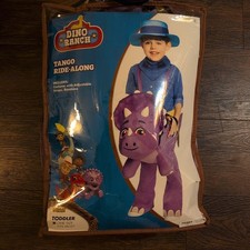 Spirit Halloween Toddler Tango Ride-Along Costume - Dino Ranch Sizes Vary OSFM