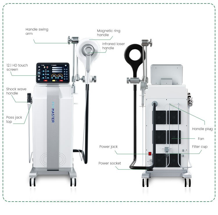 Emtt Physio Pain Relief Magneto Therapy Pemf Magnetic Therapy Shock Wave Machin